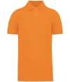 KB2025 K2025 Kariban Organic 180 Piqué Polo Shirt Orange colour image